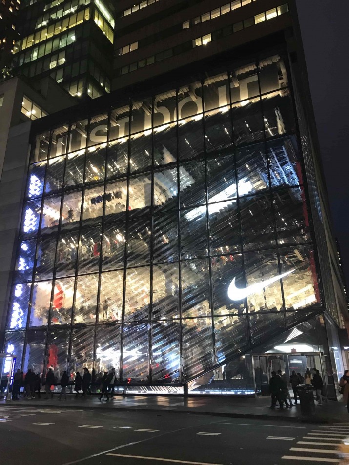 Nike store NYC